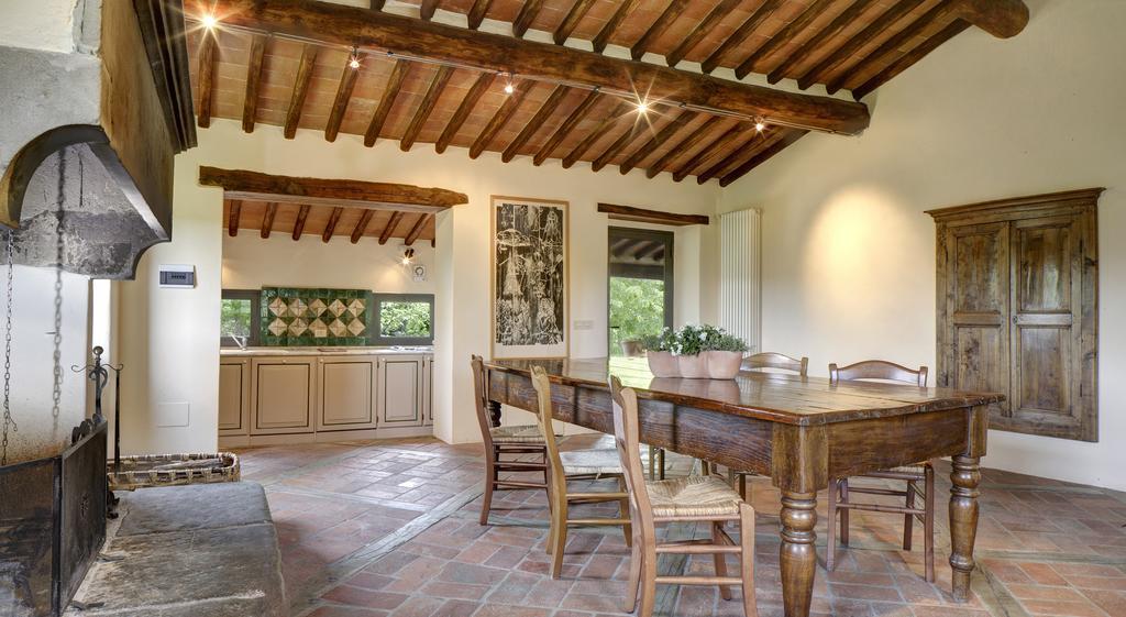 Ferienwohnung Colombaio Di Cencio Gaiole in Chianti Zimmer foto