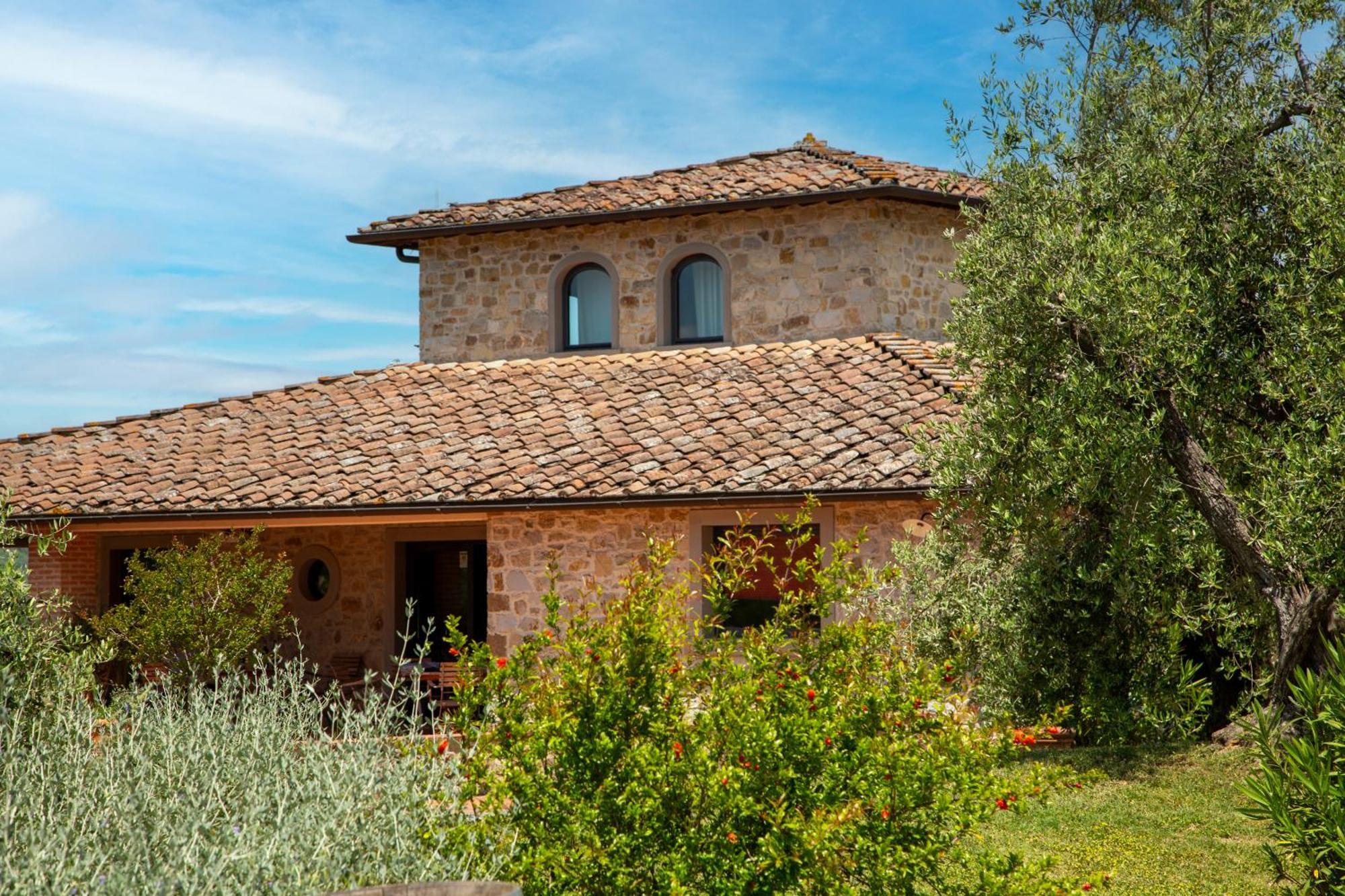 Ferienwohnung Colombaio Di Cencio Gaiole in Chianti Exterior foto